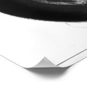 Detail van attische kylix met rode cijfers poster (Hoek)