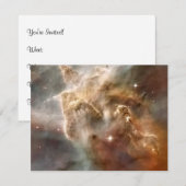 Detail van Carina Nebula Star-Forming Region Kaart (Voorkant / Achterkant)