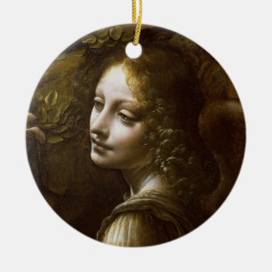 Detail van de Angel Keramisch Ornament