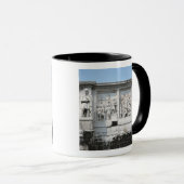 Detail van de Arch of Constantine Mok (Voorkant rechts)