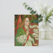 Detail van de Archangel Gabriel Briefkaart (Staand voorkant)