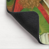 Detail van de Archangel Gabriel Muismat (Hoek)