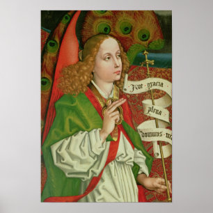 Detail van de Archangel Gabriel Poster