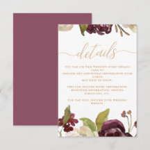 Detail van de bruiloft voor Floral en Calligrafie