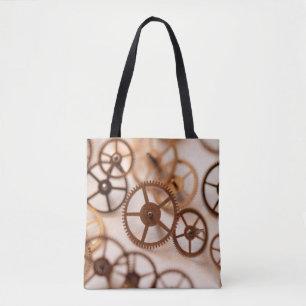 Detail van de deelverpakking, zakformaat, horloge, tote bag