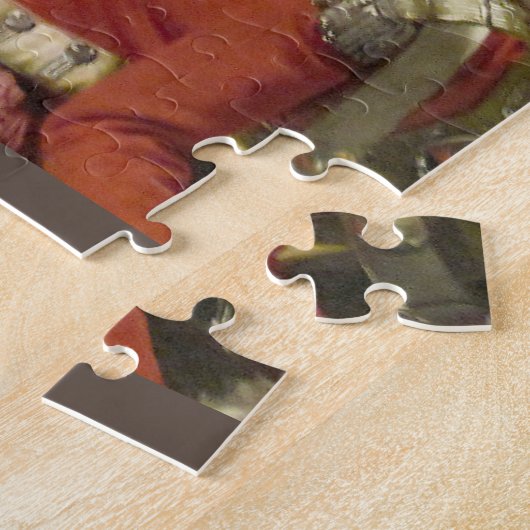 Detail van de dood van majoor Peirson Legpuzzel (Zijkant)