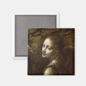 Detail van de engel, van de Maagd van de Magneet (Voorkant / Achterkant)