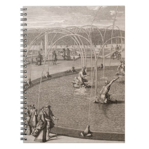 Detail van de fontein van Diana en Apollo in Versa Notitieboek