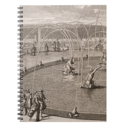 Detail van de fontein van Diana en Apollo in Versa Notitieboek (Voorkant)