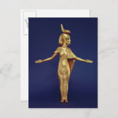 Detail van de godin Selket Briefkaart (Voorkant / Achterkant)