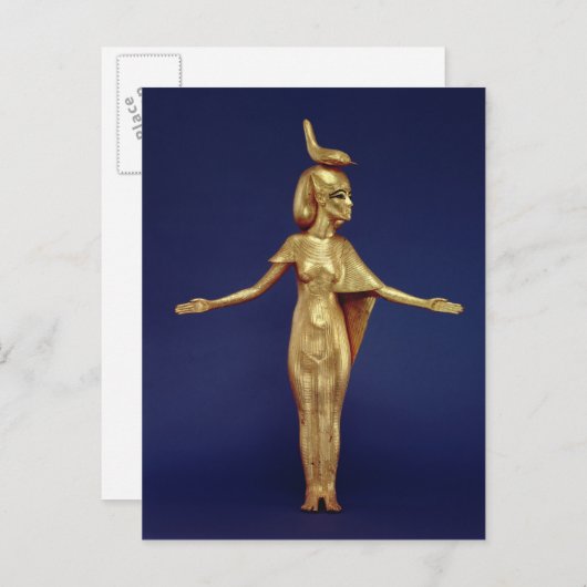 Detail van de godin Selket Briefkaart (Voorkant / Achterkant)