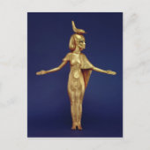Detail van de godin Selket Briefkaart (Voorkant)