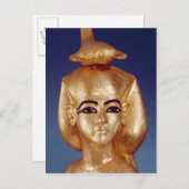 Detail van de godin Selket Briefkaart (Voorkant / Achterkant)