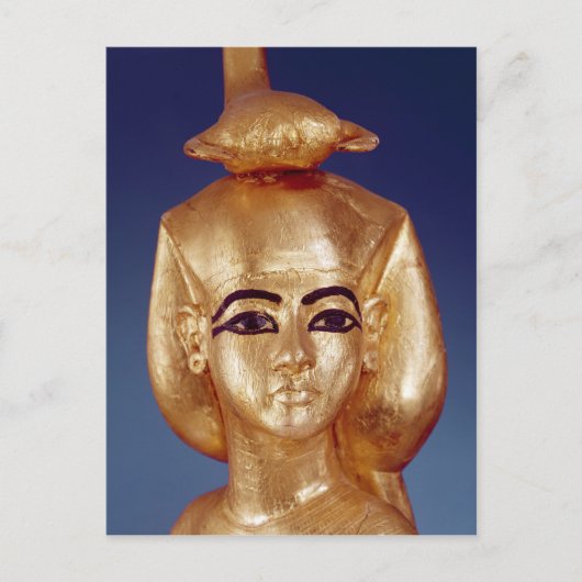 Detail van de godin Selket Briefkaart (Voorkant)