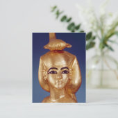 Detail van de godin Selket Briefkaart (Staand voorkant)