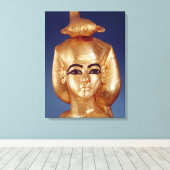 Detail van de godin Selket Canvas Afdruk (Insitu (Houten vloer))