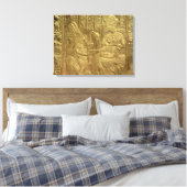 Detail van de Golden Shrine Canvas Afdruk (Insitu (Slaapkamer))