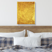 Detail van de Golden Shrine Canvas Afdruk (Insitu (Slaapkamer))