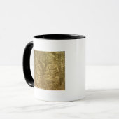 Detail van de Golden Shrine Mok (Voorkant links)