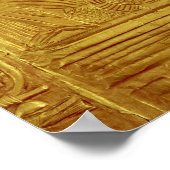 Detail van de Golden Shrine Poster (Hoek)