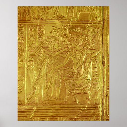 Detail van de gouden schrijn poster (Voorkant)