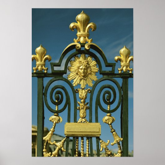 Detail van de Grille d'honneur Poster (Voorkant)