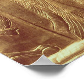 Detail van de kleine garde van Tutankhamun Poster (Hoek)