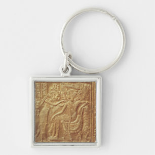 Detail van de kleine garde van Tutankhamun Sleutelhanger