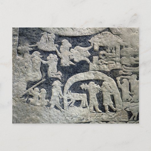 Detail van de legende van Valhalla Briefkaart (Voorkant)