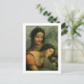 Detail van de Maagd en St. Anne van de Maagd Briefkaart (Staand voorkant)