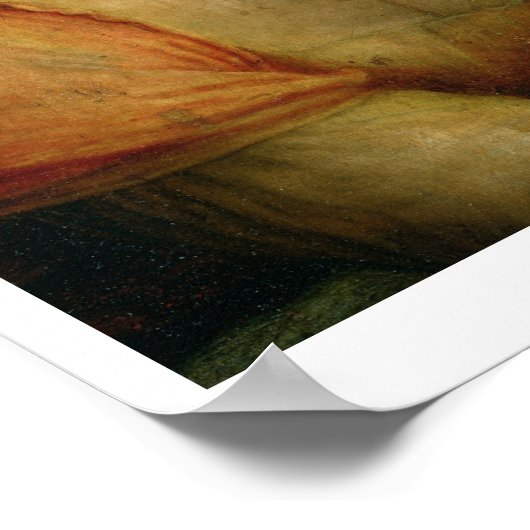 Detail van de Maagd en St. Anne van de Maagd Poster (Hoek)