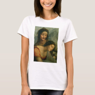 Detail van de Maagd en St. Anne van de Maagd T-shirt