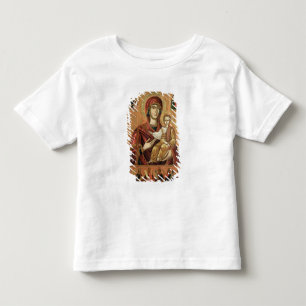 Detail van de Madonna en het kind van de Iconostas Kinder Shirts