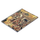 Detail van de poging om het dwarsgedeelte omlaag t notitieboek (Linkerzijde)