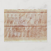 Detail van de reliëffries op het Oosten Briefkaart (Voorkant)