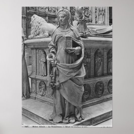 Detail van de temperatuur poster (Voorkant)