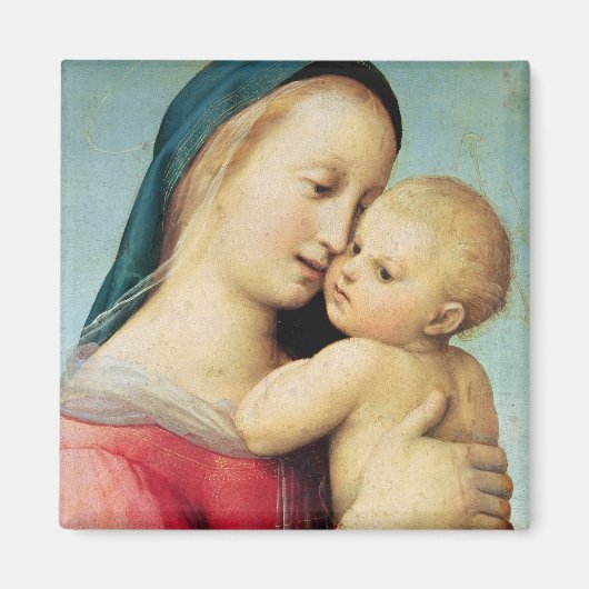 Detail van de Tempi Madonna, 1508 Magneet (Voorkant)