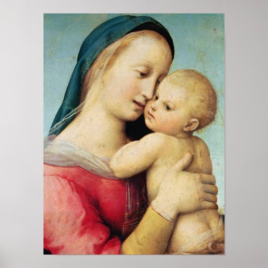 Detail van de Tempi Madonna, 1508 Poster (Voorkant)