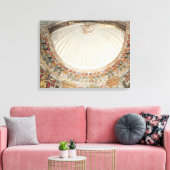 Detail van de vault uit de kapel canvas afdruk (Insitu (Woonkamer))