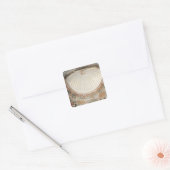 Detail van de vault uit de kapel vierkante sticker (Envelop)