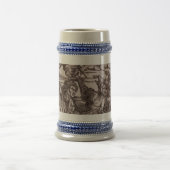 Detail van de vier paarden van de Apocalyps Bierpul (Center)