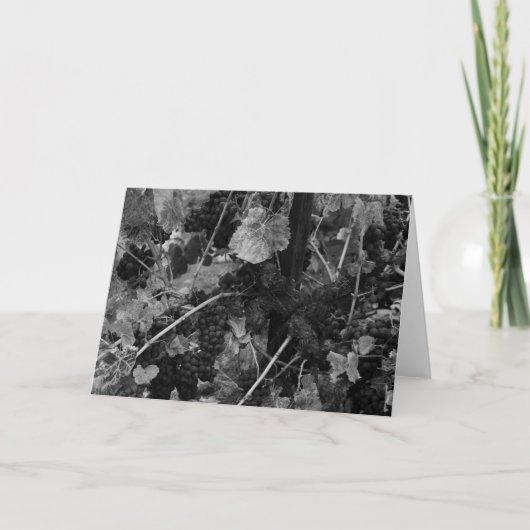 Detail van Druiven, de Wijngaard van de Handelaar Kaart (Voorkant)