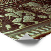 Detail van een lamp uit Egypte, 1282 Poster (Hoek)