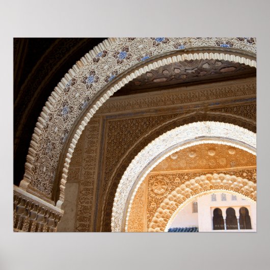 Detail van een reeks archieven van de Alham Poster (Voorkant)