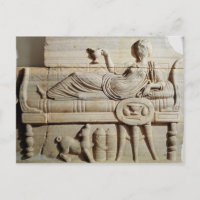 Detail van een sarcofaag