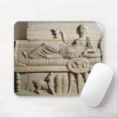 Detail van een sarcofaag muismat (Met muis)