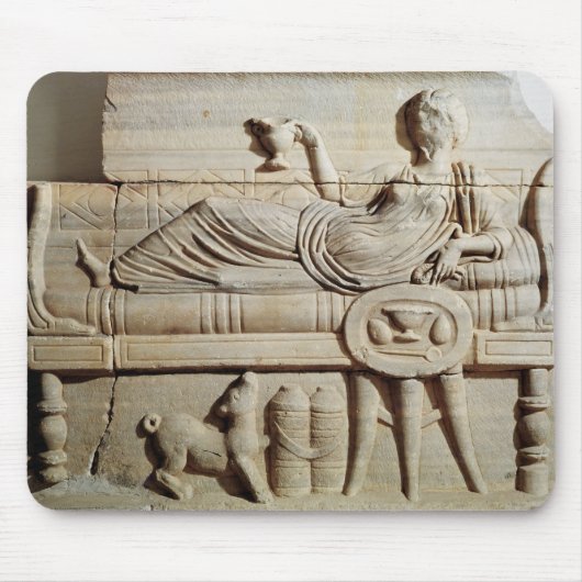 Detail van een sarcofaag muismat (Voorkant)