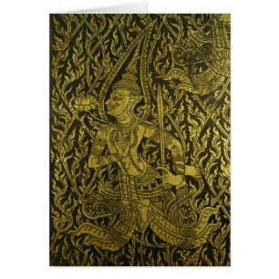 Detail van een Thaise kabinet