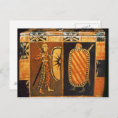 Detail van een trouwborst briefkaart (Voorkant / Achterkant)