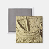 Detail van een verlichting van een boot vanaf een magneet (Voorkant / Achterkant)